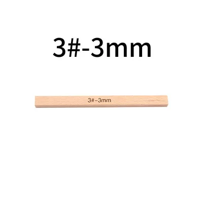 no3 Pitch 3mm Буковое Дерево Швейные аксессуары для DIY кожа 3#5# молния установка установщик кошелек Fix DIY инструмент ремонт - Цвет: no3 Pitch 3mm