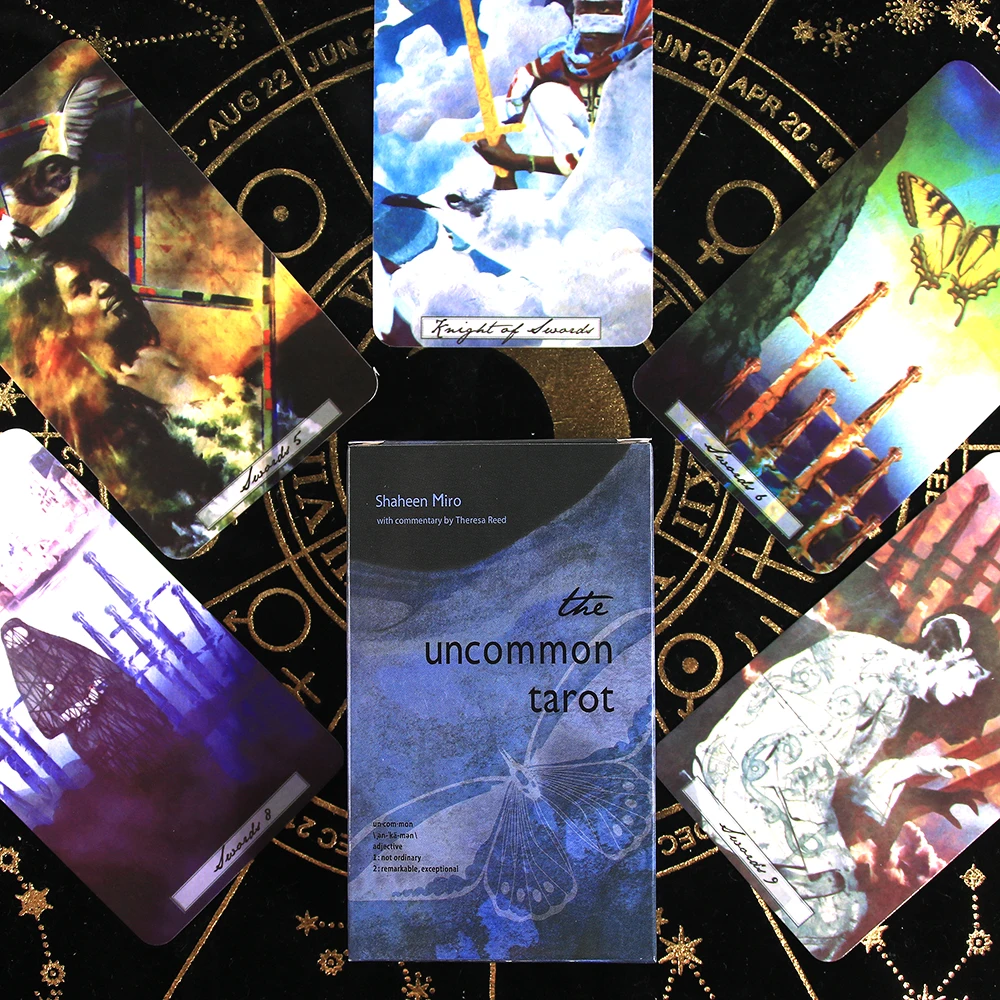 

The Uncommon Tarot Cards Deck 78 New Tarot Cards For Beginners With Guidebook Card Game Board Game Exquisite And Guidebook