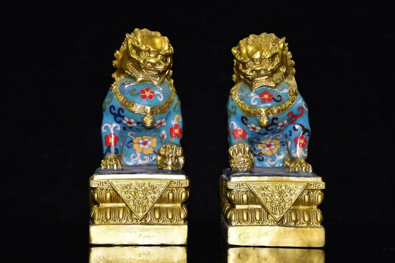 

9"Tibetan Temple Collection Old Bronze Tracing mosaic Gem stupa pagoda Buddhist artifact Town House Exorcism