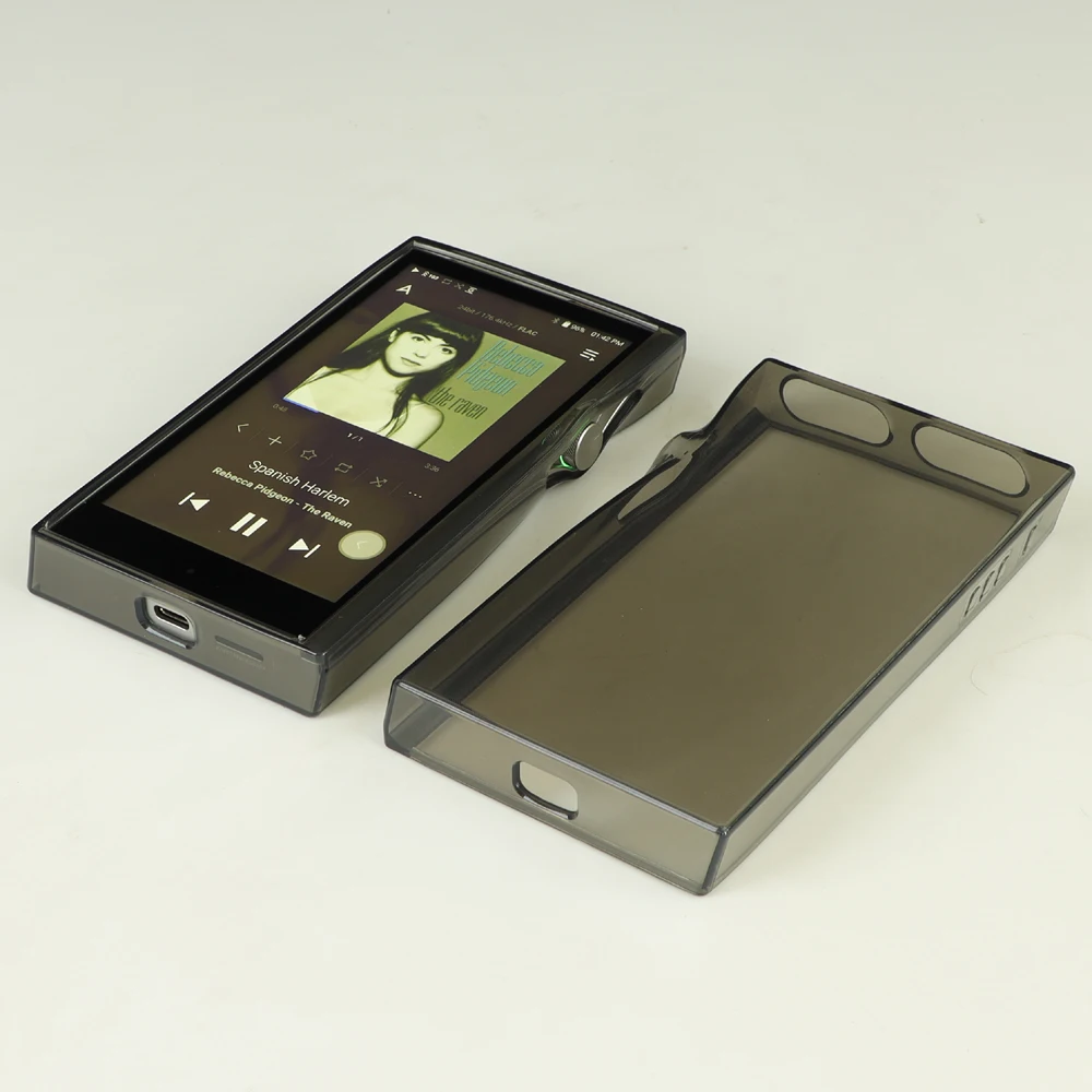 Мягкий прозрачный чехол из ТПУ для Iriver Astell &amp Kern A футуристиа SE200 с защитной