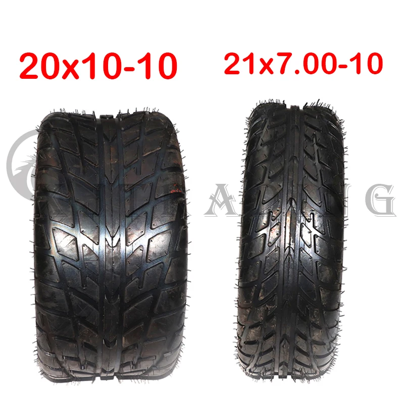 

Вакуумные шины, передние 21X7-10, задние 20x10-10 дюймов, для картинга, каратинга, вездехода, мотовездехода, внедорожника, износостойкие дорожные ш...