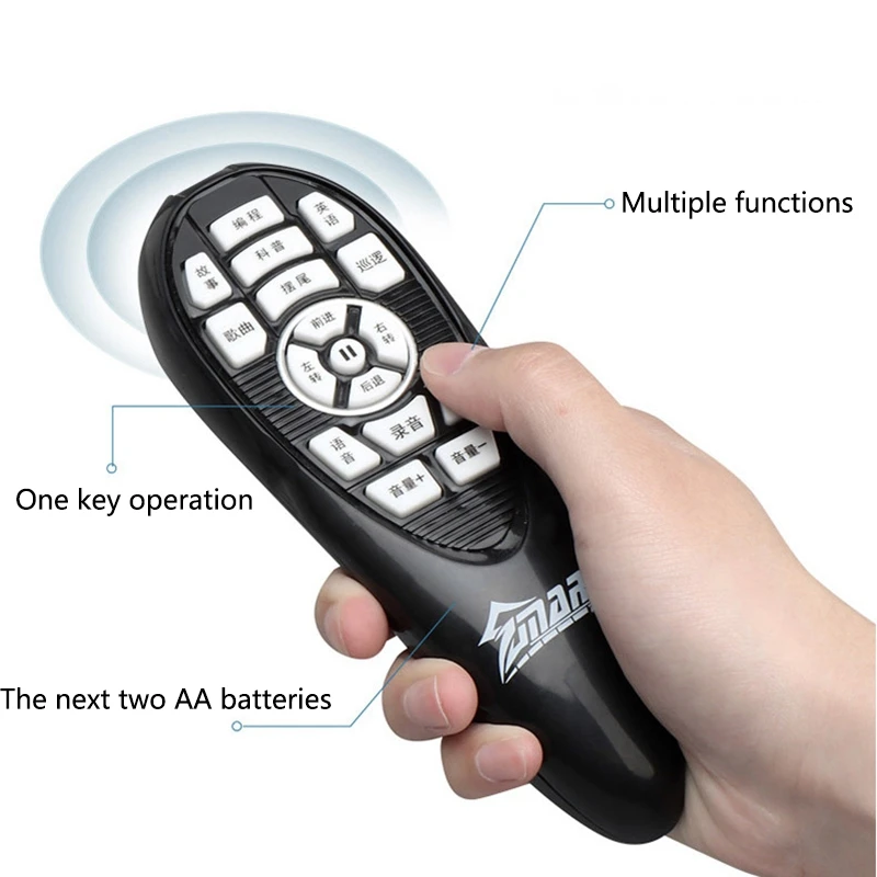 

LENENG ligent Programming Function Remote Control Electric Dinosaur Music Early Education Rechargeable RC Kids Toy