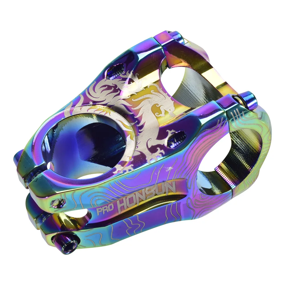 Цветной стержень для горного велосипеда сплав с ЧПУ 31 8*45 мм 0 градусов короткий XC