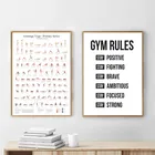 Детская серия Ashtanga, плакат для йоги, холст, художественные принты, комната для йоги стена Арт Деко для девочек, подарки для фитнеса, художественное украшение для спортзала