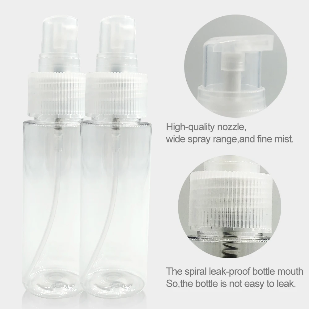 1 Набор/2 шт. дорожные бутылки для воды и лосьонов|Многоразовые бутылки| |