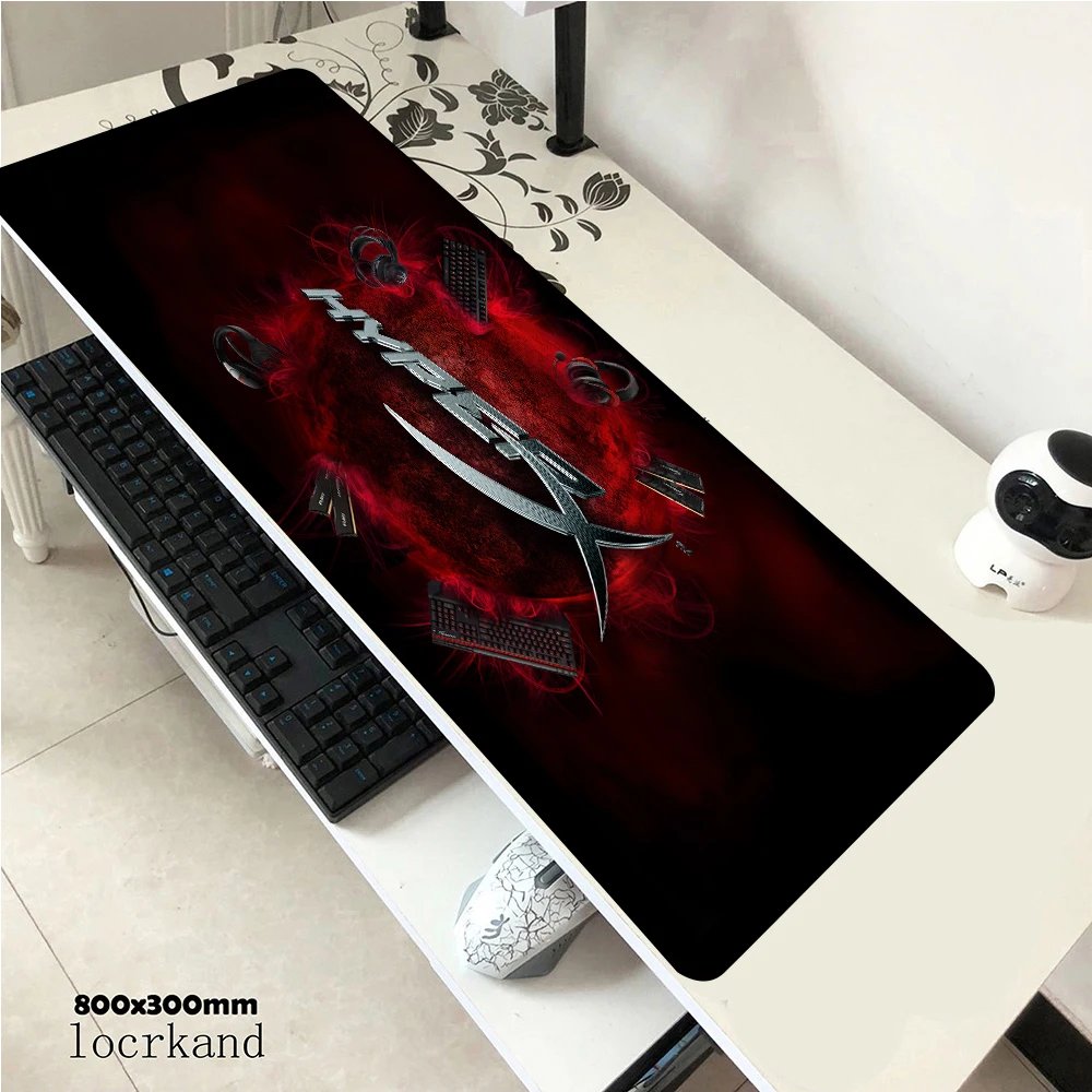 

Mouse Pad HyperX Large Gamer XXL Keyboard Desk Mouse Mat 800x300mm Carpet Rubber Tapis Souris Gaming Notbook For CSGO Mousepad