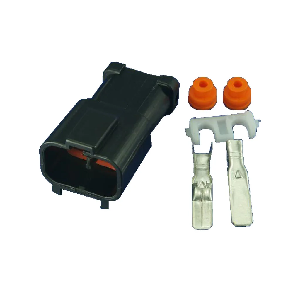 

2 Pin plastic parts car connector car connector with terminal DJ70253A-6.3-11 2P
