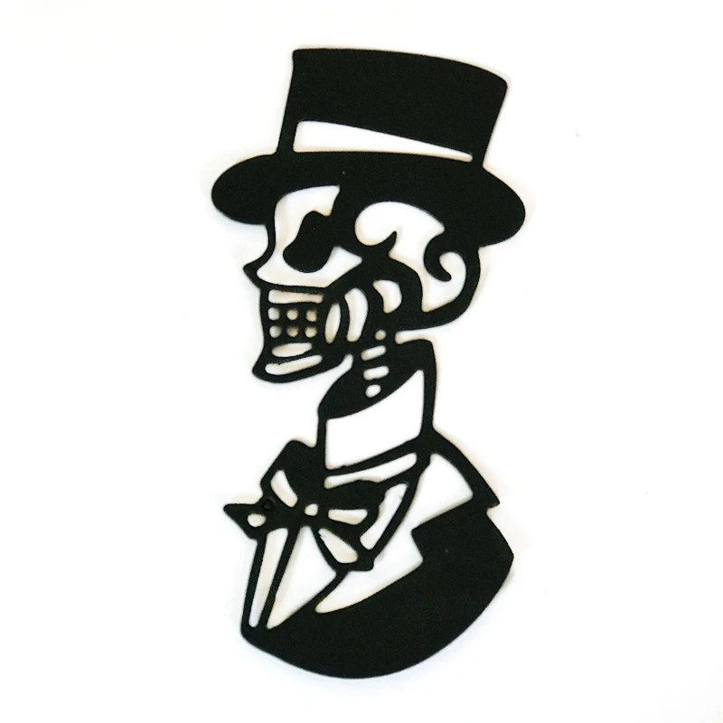 Хэллоуин Скелет металла резки штампы человек ремесла высечки для DIY бумажные