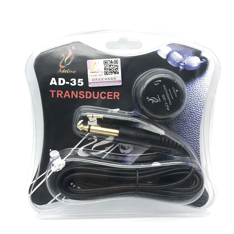 Мини-звукосниматель Adeline AD-35 усилитель преобразователь палочка