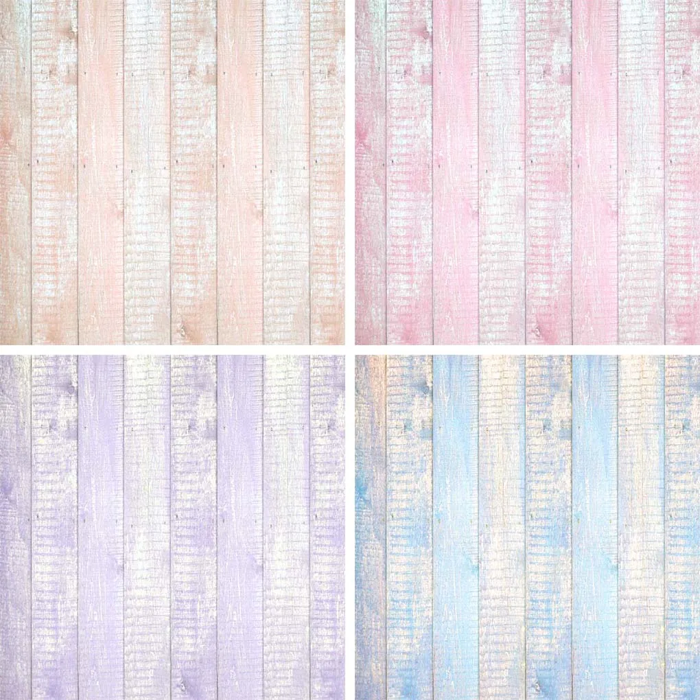 

Mehofond Photography Background Pink Wooden Board Plank Texture Newborn Baby Backdrop Photophone Photo Studio Props