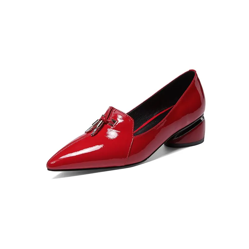 MORAZORA/обувь из натуральной кожи наивысшего качества женские туфли лодочки с