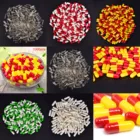 2020, 1000 шт, разноцветные пустые капсулы, разделенная коробка для таблеток, лекарств, таблеток, деликатная коробка, бутылка в форме капсулы, умная коробка для таблеток