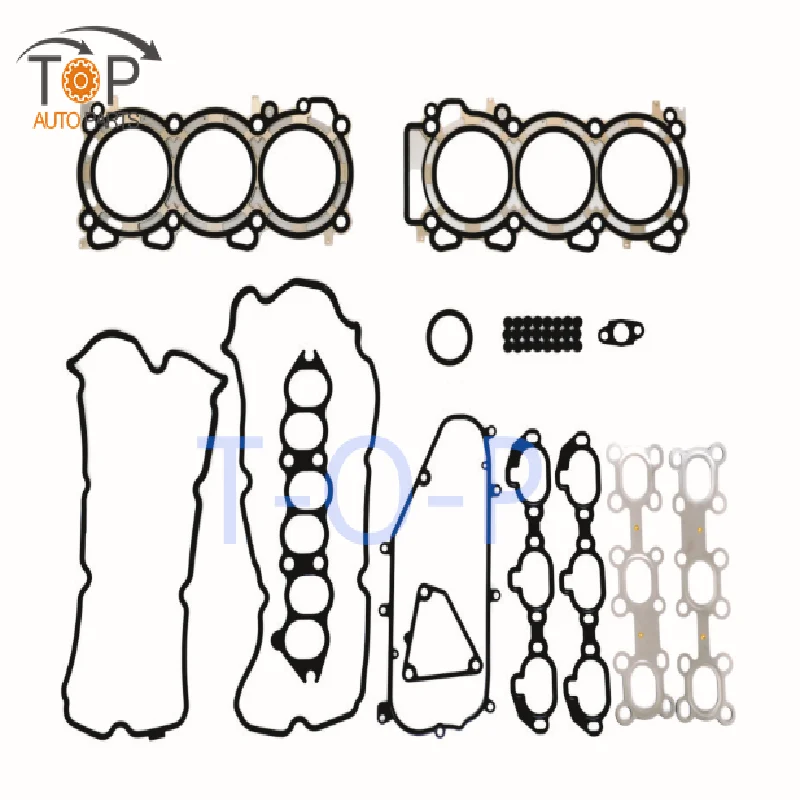 

VQ35 VQ35DE Engine Full Complete Rebuilding Gasket Set Kit A0101-CA025 for Nissan G35 350Z for Infiniti FX35 3.5L V6 DOHC