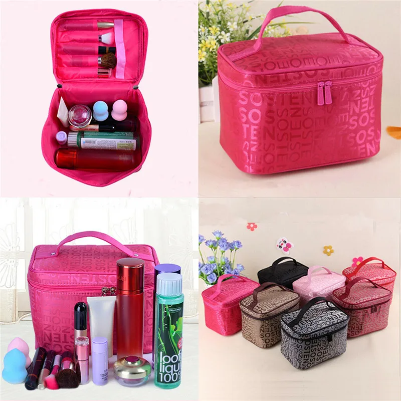 

New Women Makeup Bag Cosmetic Bags Cosmetics Organizer Toiletry Bag Women Ladies Beauty Case Travel Wash Pouch