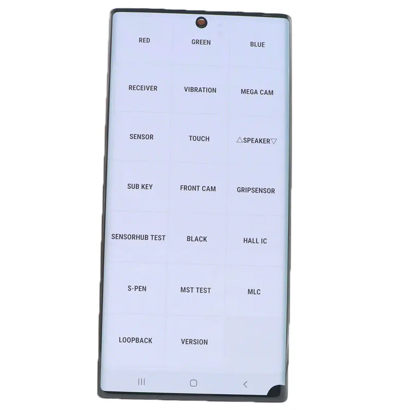 Pantalla LCD Original para Samsung Galaxy Note 10 N970F N9700, digitalizador de pantalla t&aacute;ctil, montaje de pantalla Lcd con puntos, 10 SM-N970F/DS-1