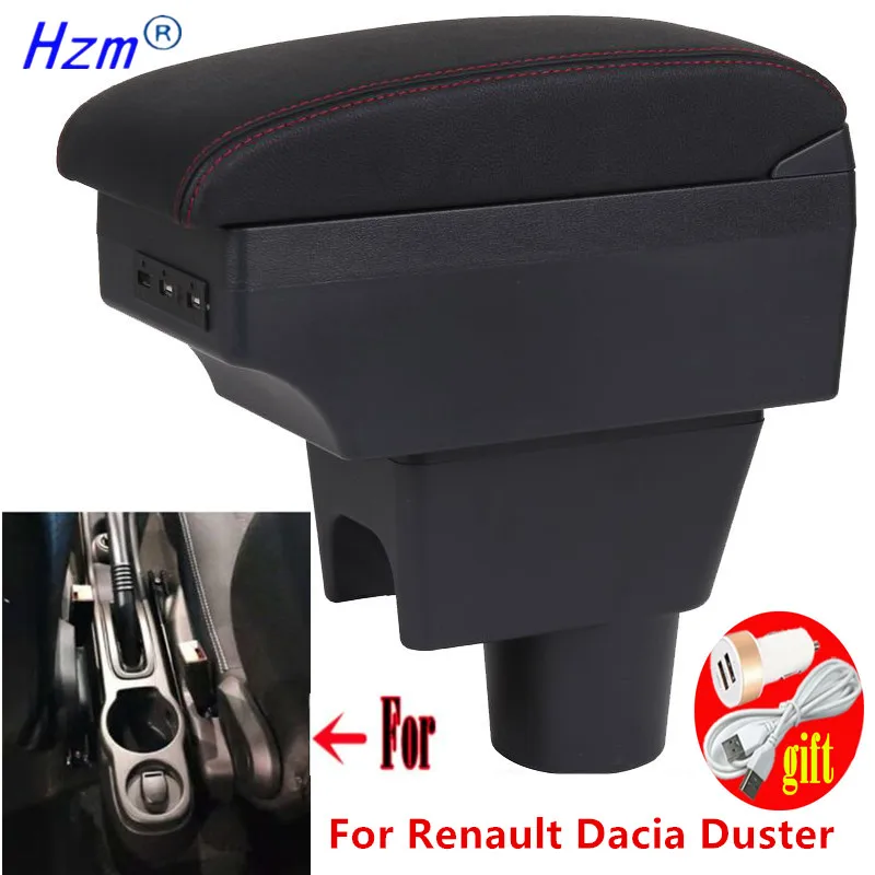 Подлокотник для Renault Duste Dacia Duster I 2010 2019 центральный подлокотник консоли хранения