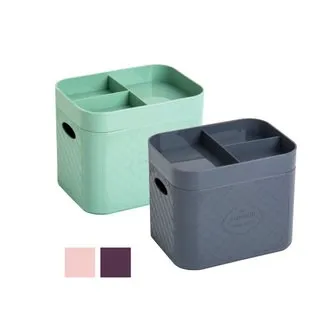 Винтажный органайзер для рабочего стола коробка хранения мелочей косметики