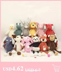 Kawaii Кролик плюшевые игрушки кролик мягкие животные куклы мягкие игрушки Детская кровать подушка Успокаивающая Игрушка Дети День рождения пасхальные подарки