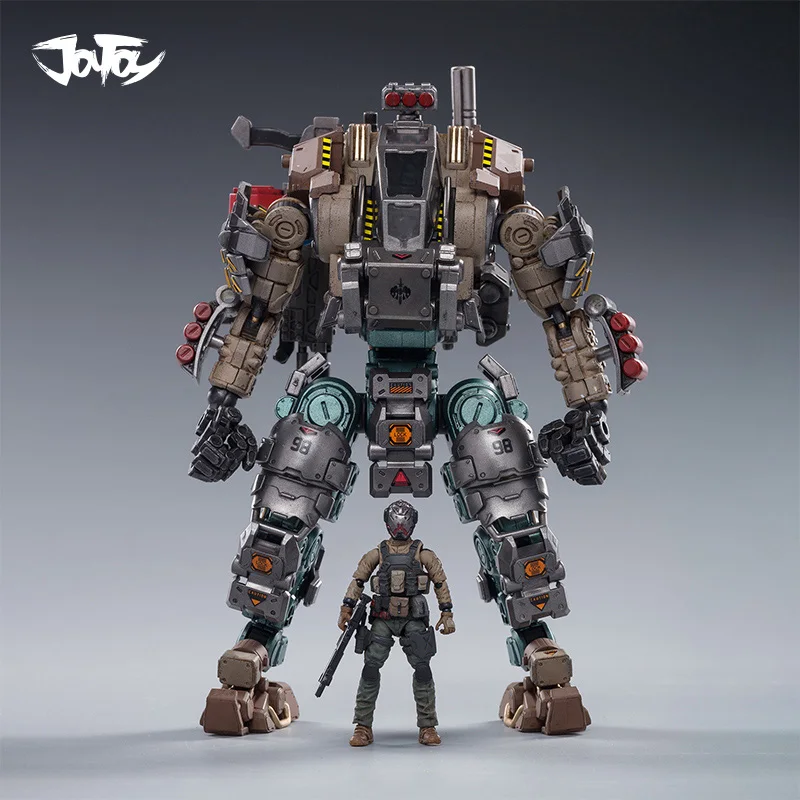 

JOYTOY 1/25 action figure robot Military Steel bone H04 armor cam Mecha Collection model toys present