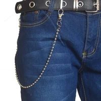 rock punk long metal wallet belt chain trousers hipster pant jean keychain hiphop keychains jewelry