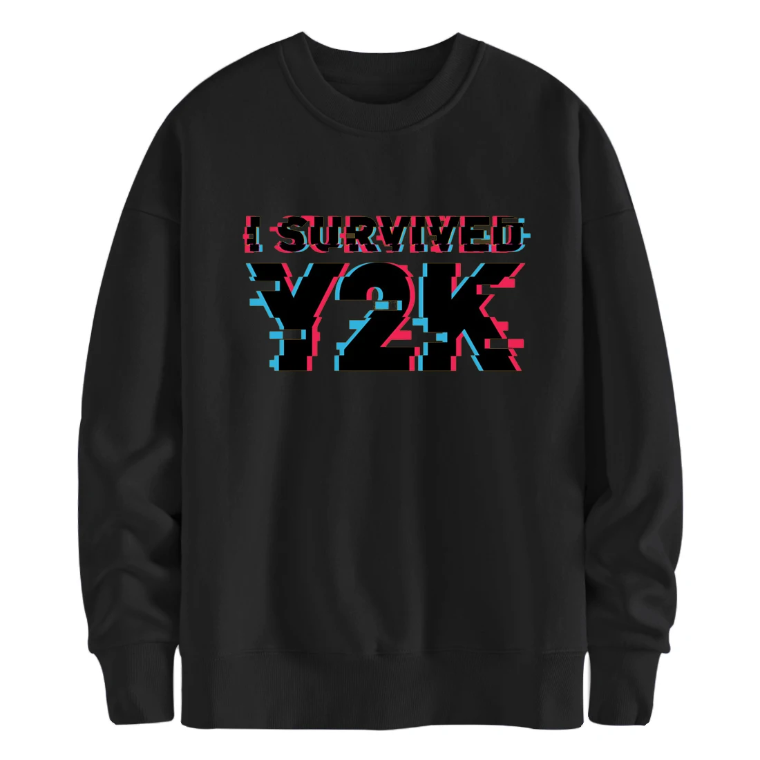 

Мужская Флисовая Толстовка I выжила y2k, толстовки с капюшоном, модная одежда с принтом, уличные пуловеры в стиле Харадзюку, дышащая мужская о...