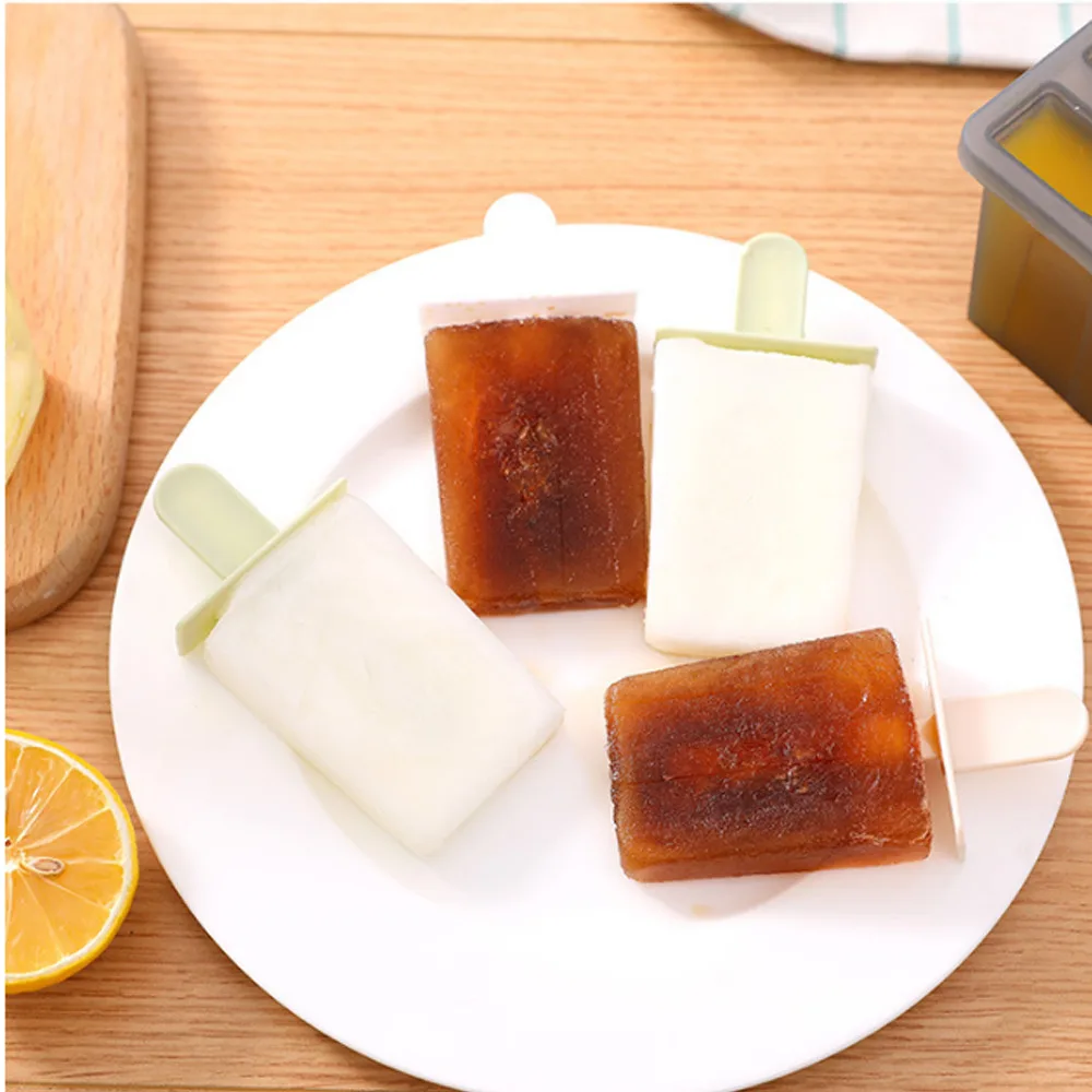 

1/2pcs Ice Cream DIY Ice Cream Magic Makers Mold Convenient Quick Take Out Dessert Can Add Water for Thawing Mold Kitchen Gadget