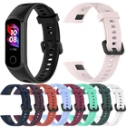 Мягкий силиконовый ремешок Essidi для Huawei Band 4, ремешок для смарт-часов Honor Band 5i, спортивный браслет с петлей