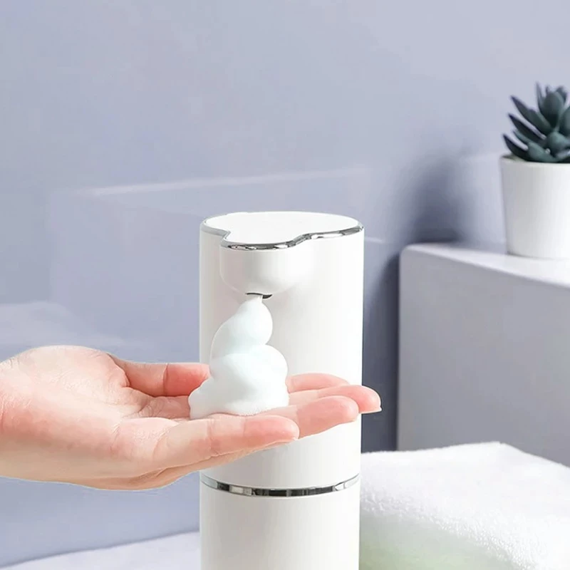 

Automatic Foam Soap Dispensers Bathroom Desktop Soap Dispenser Washing Hand Machine Wireless Induction Electric Foam Machine