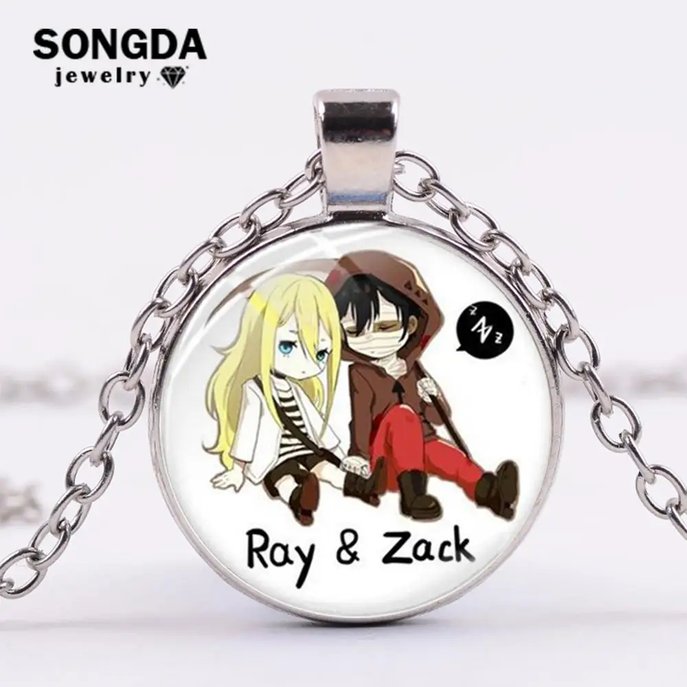 SONGDA ужас аниме ангелы смерти ожерелье косплей подарок Рэй и Зак версия Q узор