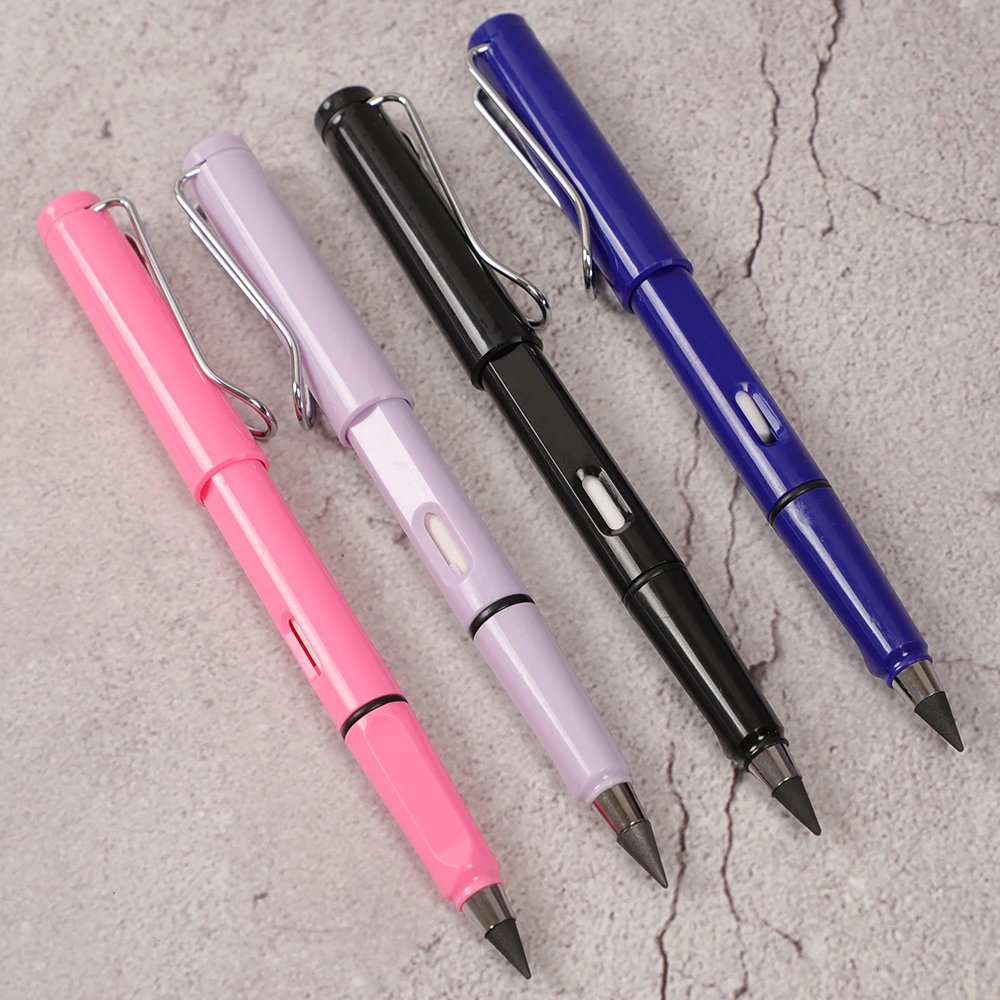 1 Set Unlimited Writing Eternal Pencil With Refill No Ink Magic Pencils for Painting Art Sketch Pen School Stationery | Канцтовары для