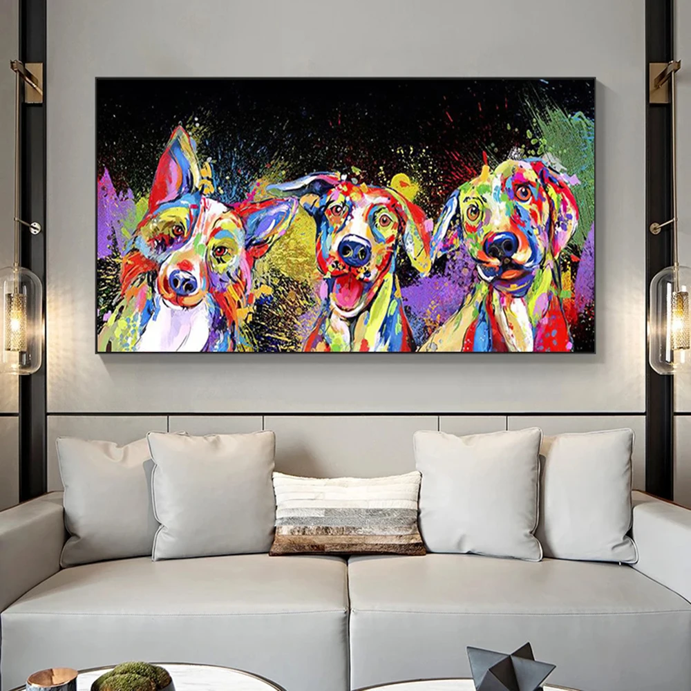 

Abstract Graffiti Art Canvas Painting Wall Art Animal Posters and Prints Picture For Modern Living Room Home Decor Gift No Frame