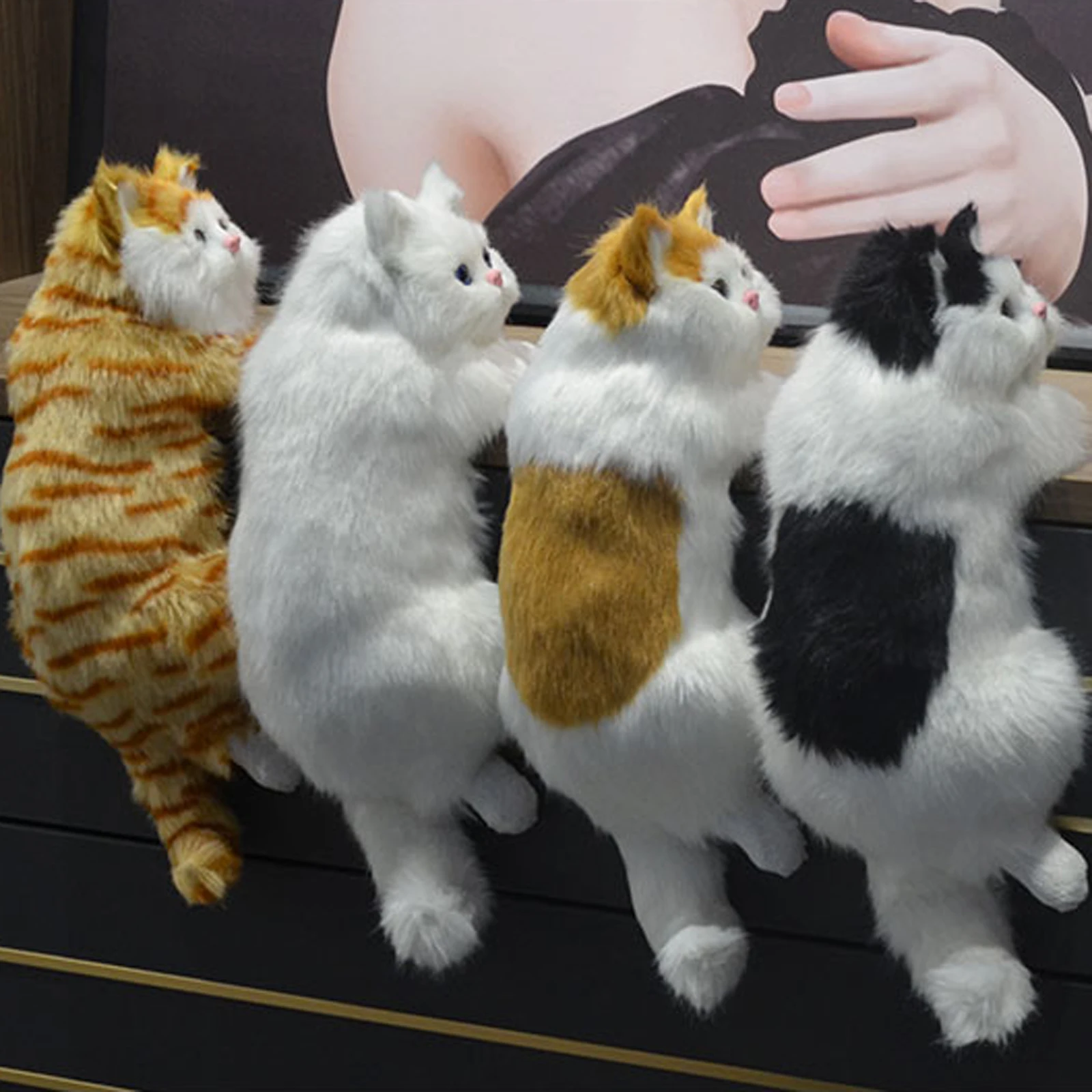 

Домашний орнамент в форме кошки, декоративные изделия, настольное украшение для гостиной, спальни