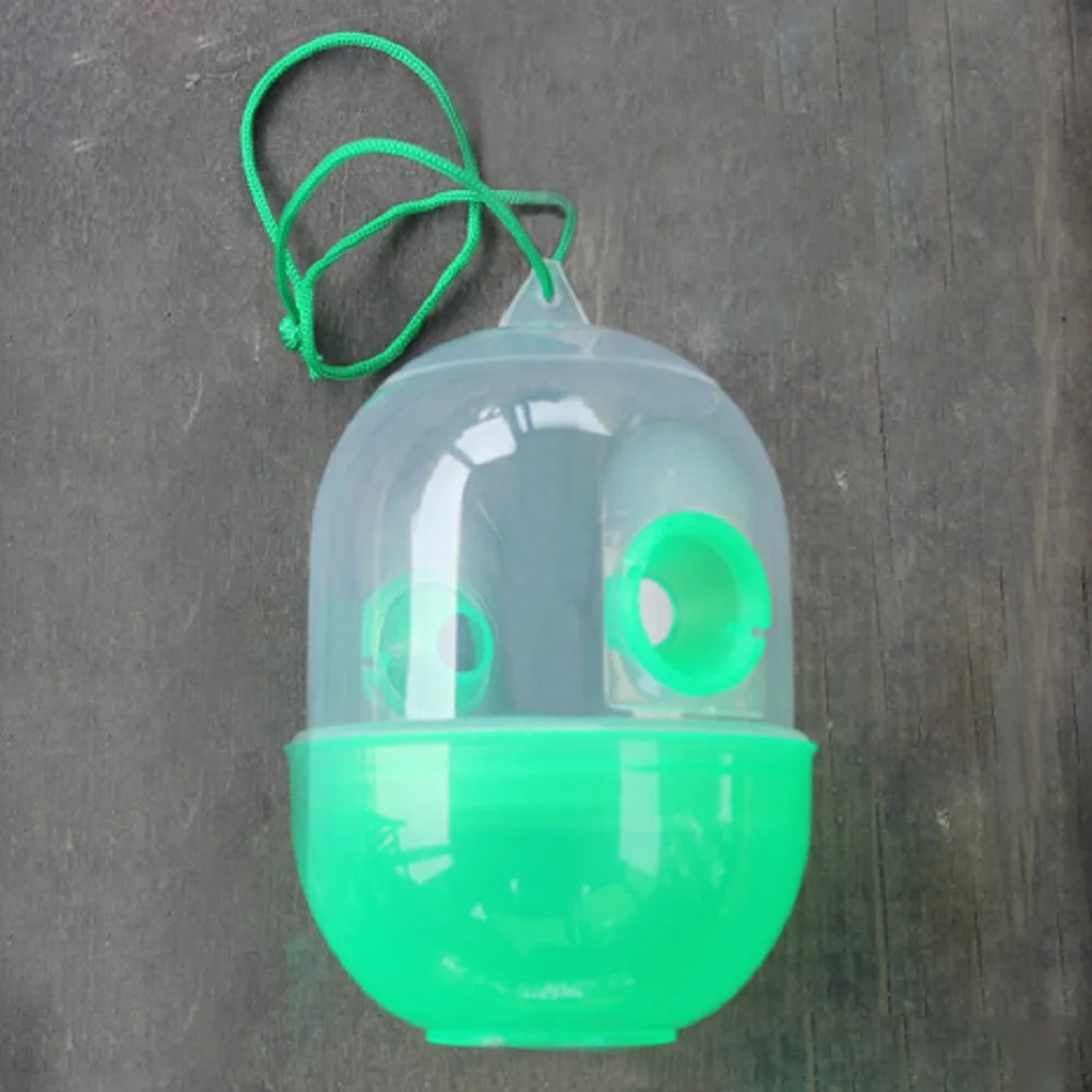 

1PC Reusable Garden Wasp Trap Outdoor Pest Fly Catcher Trap Hanging Pest Reject Repeller Anti Yellow Bee Control Equipment