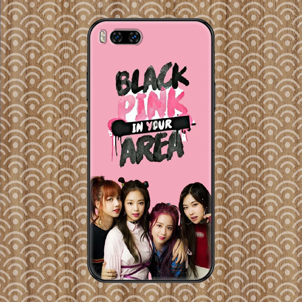 

Blackpinks KPOP Phone case For Xiaomi Mi Max Note 3 A2 A3 8 9 9T 10 Lite Pro Ultra black 3D cover tpu waterproof soft hoesjes