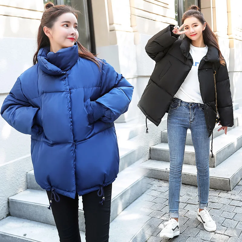 Одежда с хлопковой подкладкой женская короткая куртка 2019 зима хлопок