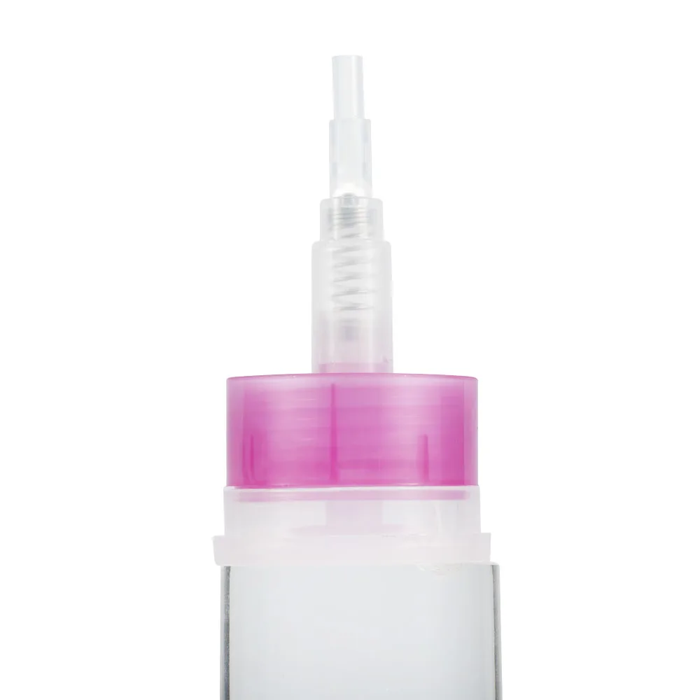 

60ml Nail Bottle Empty Press Pump Dispenser Plastic Polish Remover Cleaner Portable Makeup Manicure UV Gel Cleaner Tool