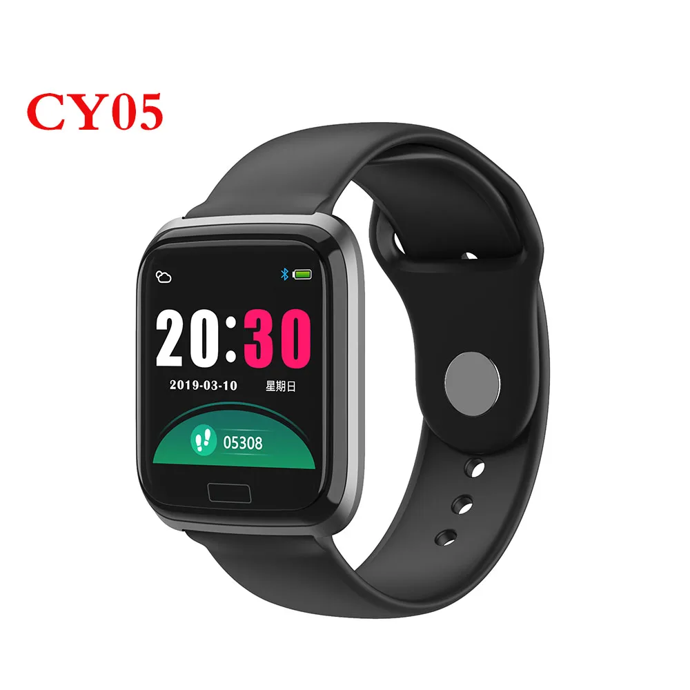 CY05 Rovtop B57 Смарт-часы для мужчин Bluetooth спортивные наручные часы кровяное давление фитнес-часы Водонепроницаемый Шагомер Смарт-браслет - Цвет: CY05