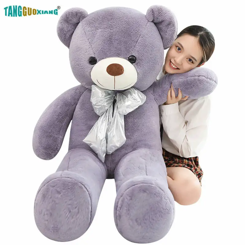 80 100 см 100% хлопок игрушки в виде животных с плюшевой набивкой Макарон цвет