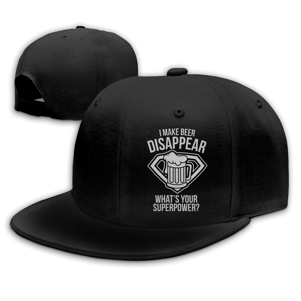 

I Make Beer Disappear What's Your Superpower man women's Fashionable breathable Dad Cap