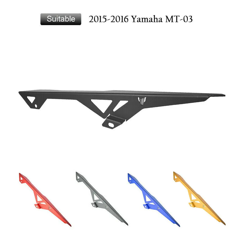 

Алюминиевая защитная крышка для ремня цепи CNC MT 03, защитная обтекатель для Yamaha MT-03 MT 03 2015-2016