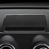 sbtmy 1pcs carbon fiber decoration frame for automobile navigation panel for audi a3