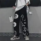 Мужские повседневные брюки 2021, черные мужские Джоггеры в стиле хип-хоп, брюки, модная уличная одежда, брюки, модные брюки в стиле Харадзюку