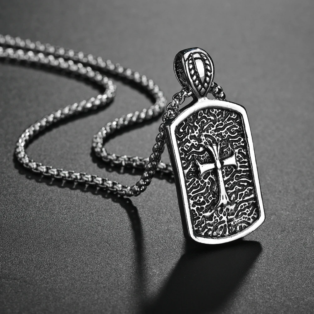 Модное ожерелье с крыльями стрелы синий камень антикварный крест подвеска для