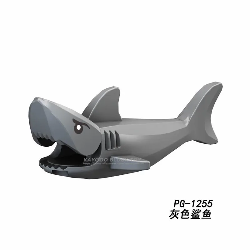 Kaygoo Ghost Zombie Shark Одиночная Пираты Карибы Строительные кирпичи фигурки Кирпичи Детские игрушки PG1008 pg1042 - Цвет: PG1255