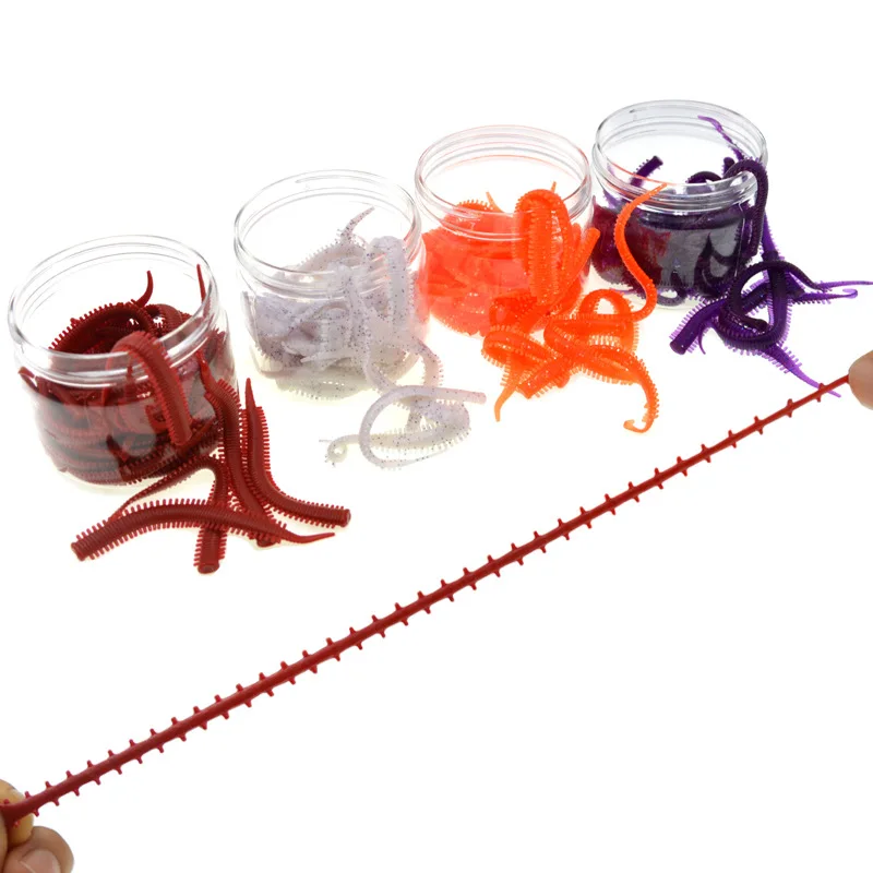 

Super Soft Fishing Worm Lure 0.75g/8.5cm Bait Earthworm Neried TPE Environmental Friendly Materials Lot 10 Pieces Sale