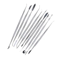 10pcs stainless steel clay sculpture knife sculpture tools for modeling ceramic crafts