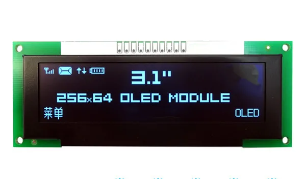 OLED-экран с адаптером SSD1322 3 1 дюйма 10 контактов белый/зеленый/желтый/синий IC 256*64