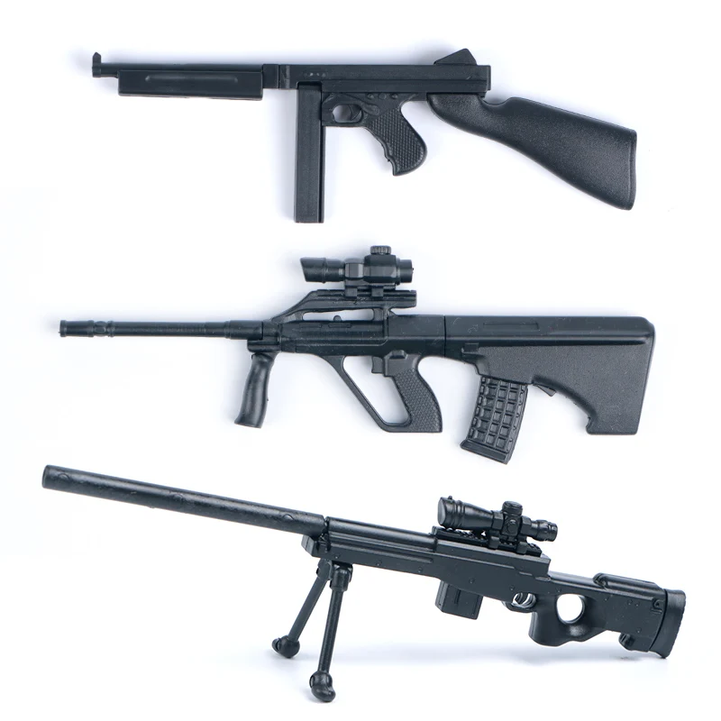 Модель оружия 1/6 игрушечные строительные блоки игрушки M249 имитация ружья