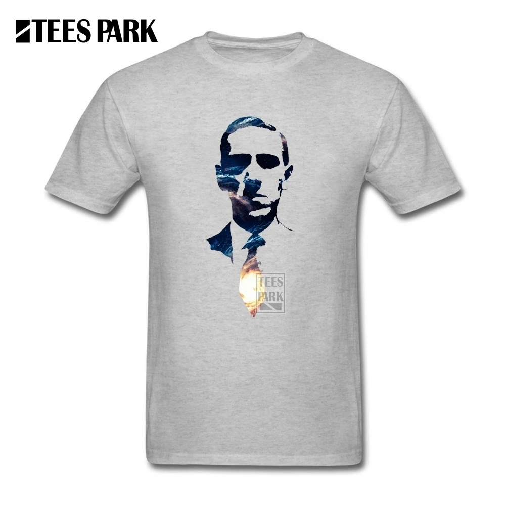 Мужская футболка на заказ рабочие футболки H Cthulhu мужские с круглым вырезом и