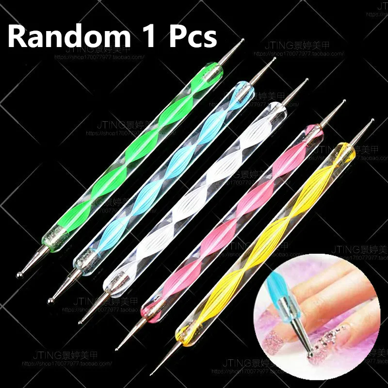 Point drill pen Сексуальный Блестящий Фиолетовый лак для ногтей зеленый серый серебряный красный серия лак для ногтей чистый цвет лак для ногтей украшение для ногтей - Цвет: Point drill pen